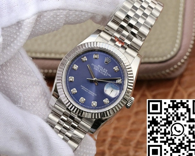 Rolex Factory Blue M126234-0037 Datejust GM Dial 1023